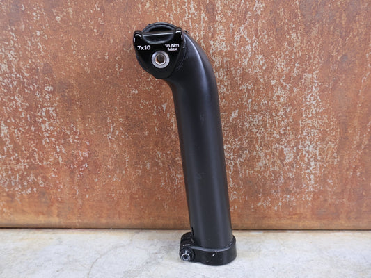 Sattelstütze von Bontrager, TREK SEAT MAST CARBON SITZTURMAUFSATZ SATTELSTÜTZE 175MM / SB 20MM vor USEDBIKES - OB.DE Hintergrund