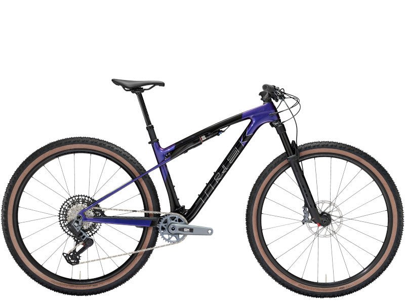 Mountainbike von Trek, TREK SUPERCALIBER SL 9.7 GX AXS T - TYPE GEN 2 / L vor USEDBIKES - OB.DE Hintergrund
