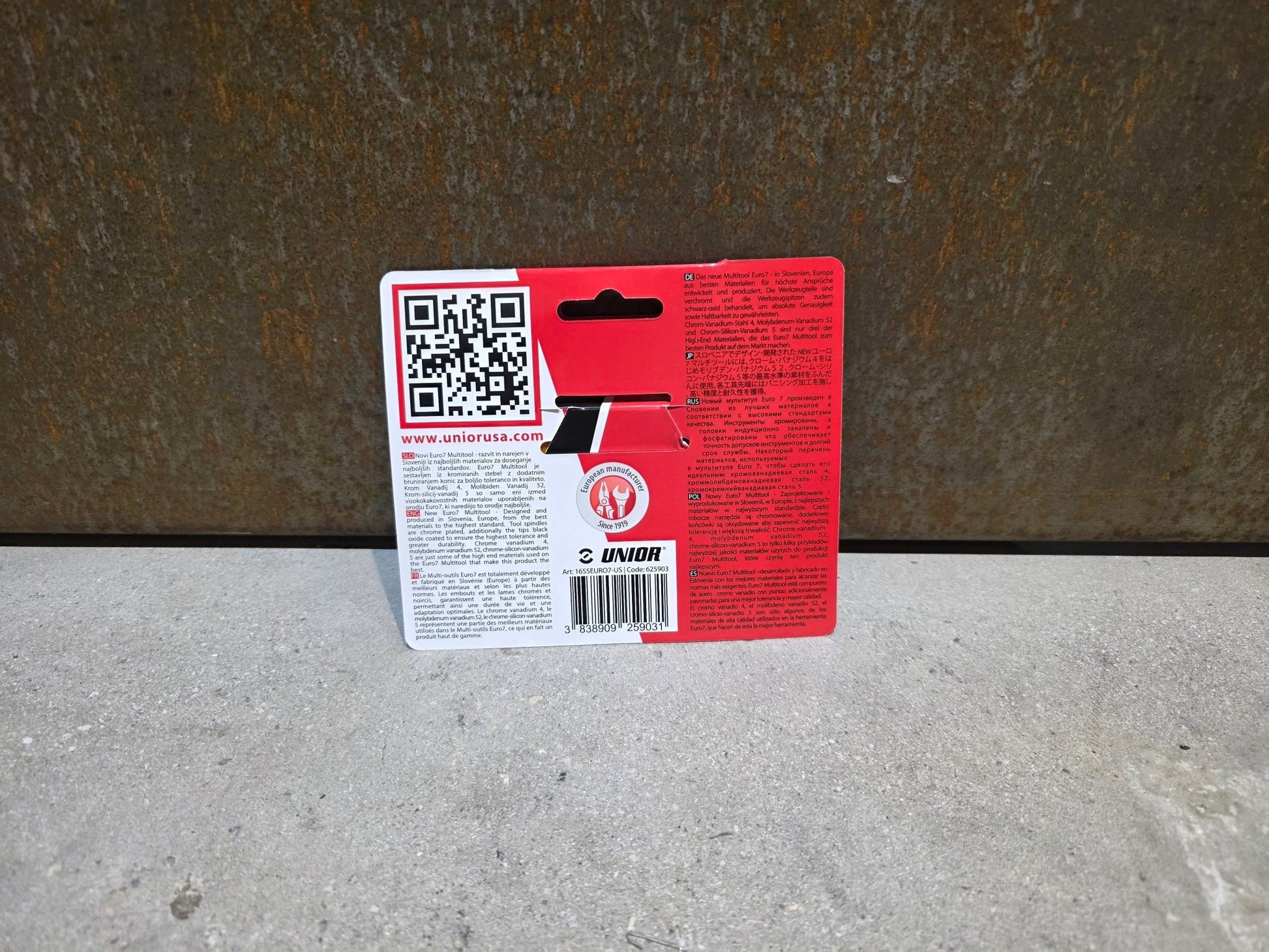 Luftpumpen & Werkzeug von Unior, UNIOR MULTITOOL EURO7 / MINIWERKZEUG vor USEDBIKES - OB.DE Hintergrund