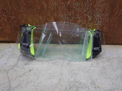 Brillen Zubehör & Ersatzteile von 100%, 100% – FORECAST ROLL - OFF KIT / SCHWARZ - NEON GELB / RACECRAFT 2 / ACCURI 2 / STRATA 2 vor USEDBIKES - OB.DE Hintergrund