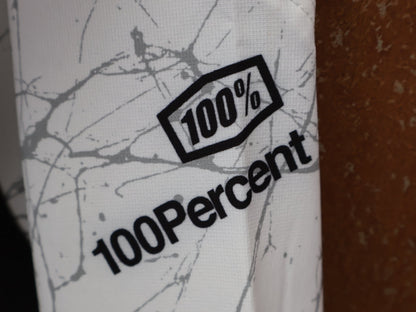 Hosen Herren von 100%, 100% – R - CORE X PANTS / BLACK - WHITE / TREK FACTORY RACING TEAM GRAPHICS / 4 - WAY STRETCH vor USEDBIKES - OB.DE Hintergrund