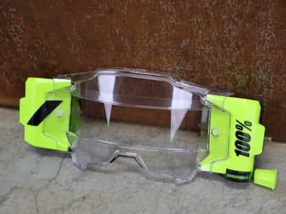 Brillen Zubehör & Ersatzteile von 100%, 100% – ROLL - OFF FORECAST SYSTEM / ARMEGA / 50 MM FILM / GOGGLE ZUBEHÖR vor USEDBIKES - OB.DE Hintergrund