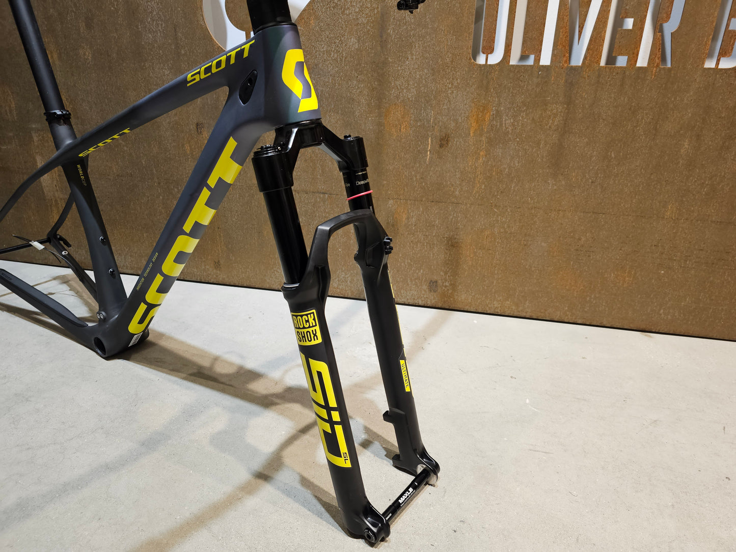 SCOTT SCALE RC WORLD CUP HMX RAHMEN UND GABEL S / M / L