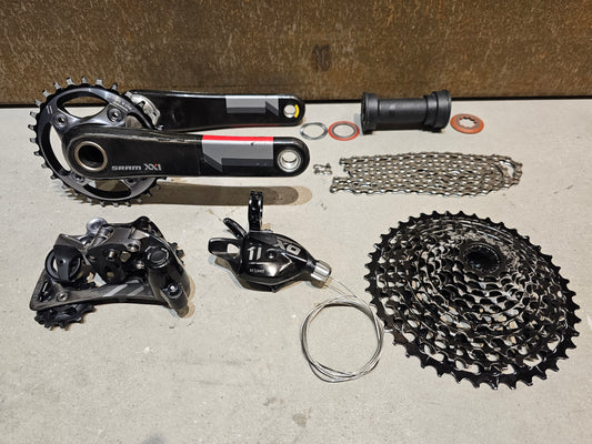 SRAM X01 XX1 SCHALTGRUPPE 1x11 FACH
