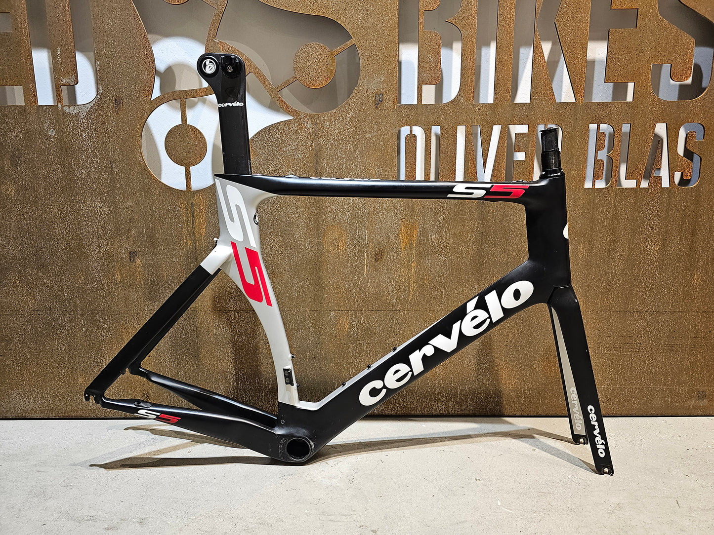 CERVELO S5 / RAHMENSET / FELGENBREMSE / 61CM