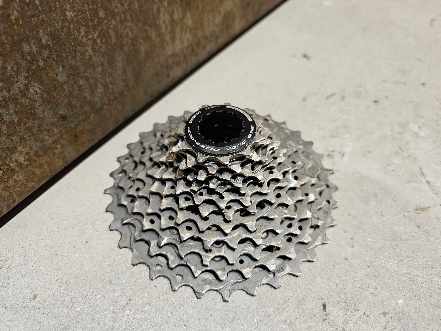 SHIMANO DURA ACE KASSETTE CS-R9200 12 FACH STARK GEBRAUCHT