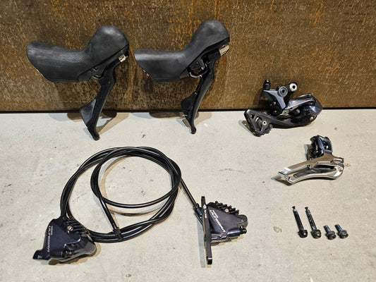 SHIMANO ULTEGRA 8020 DISC SCHALTGRUPPE FD / RD / SHIFTER 2 x 11 FACH