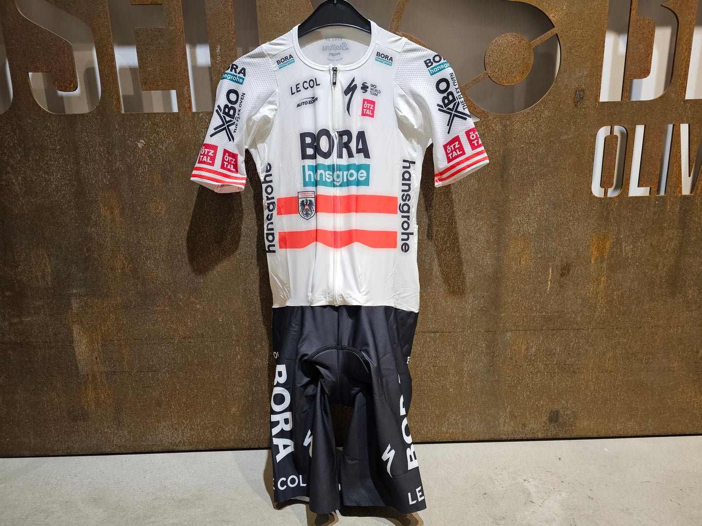 LE COL BORA HANSGROHE TEAM SPEED SUIT AUSTRIAN CHAMPIONS - ONE PIECE 2023
