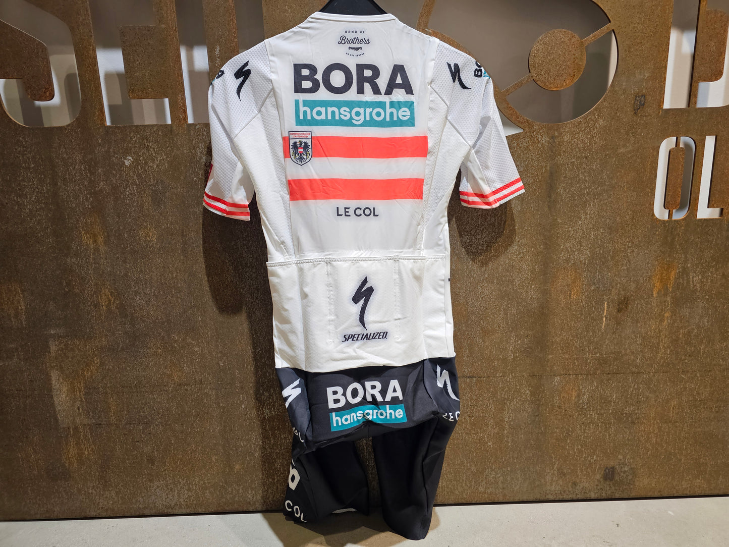 LE COL BORA HANSGROHE TEAM SPEED SUIT AUSTRIAN CHAMPIONS - ONE PIECE 2023