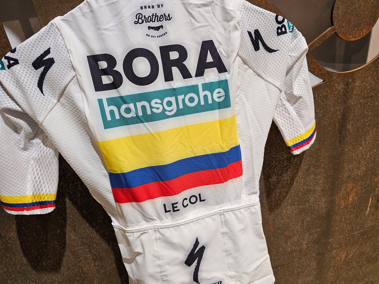 LE COL BORA HANSGROHE AIR SS SPEEDSUIT COLOMBIAN CHAMPIONS - ONE PIECE 2023