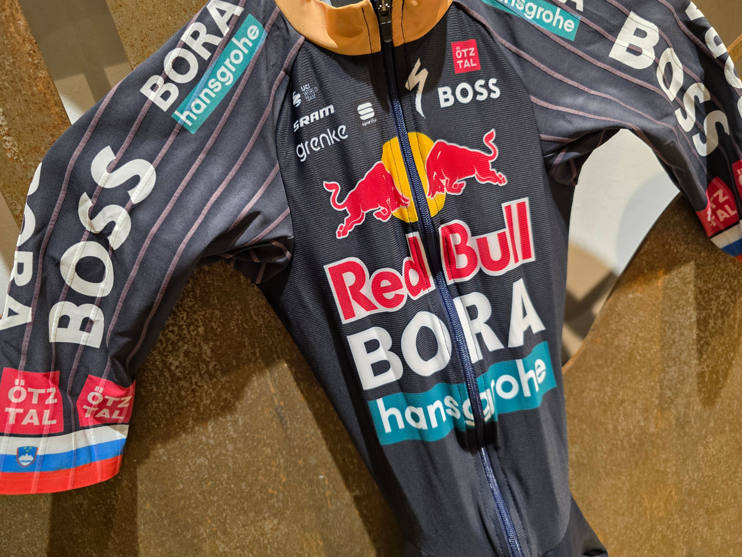 SPORTFUL RED BULL - BORA HANSGROHE HABANERO SPEED SUIT SS / ROGLIC