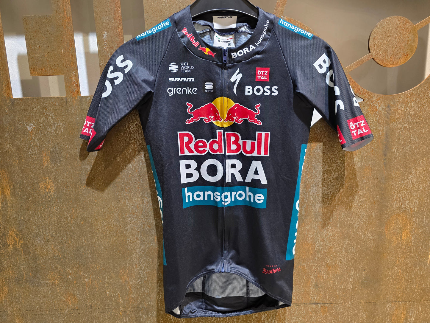 SPORTFUL RED BULL - BORA HANSGROHE BOMBER JERSEY / KURZARM TRIKOT
