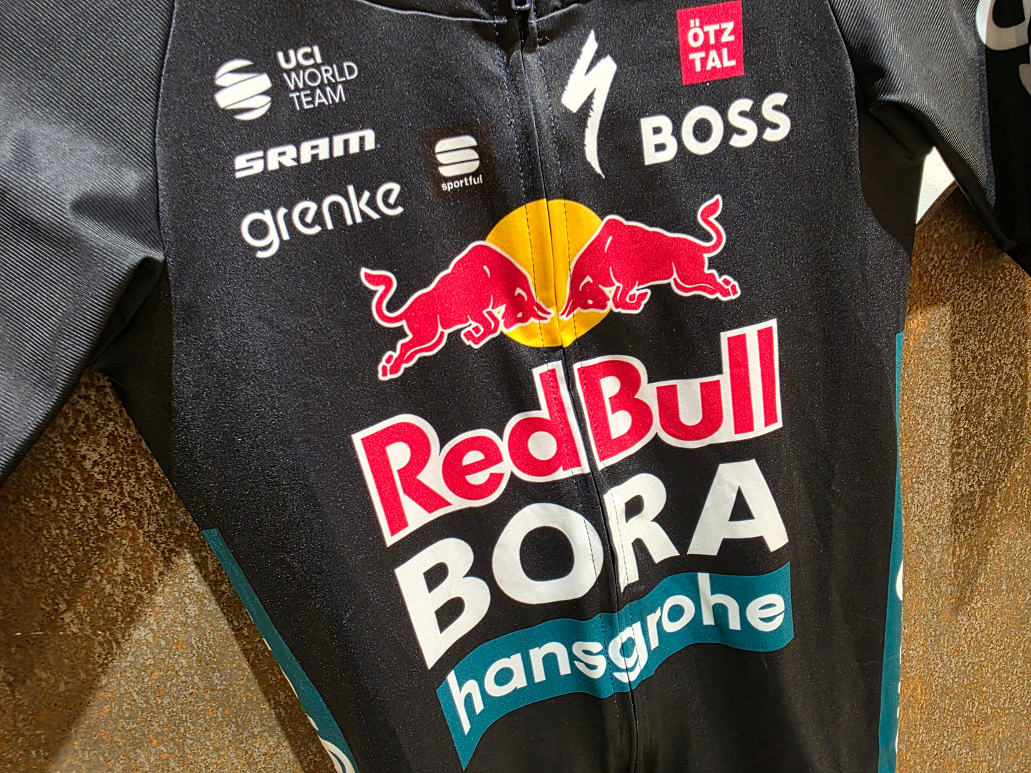 SPORTFUL RED BULL - BORA HANSGROHE BOMBER JERSEY / KURZARM TRIKOT