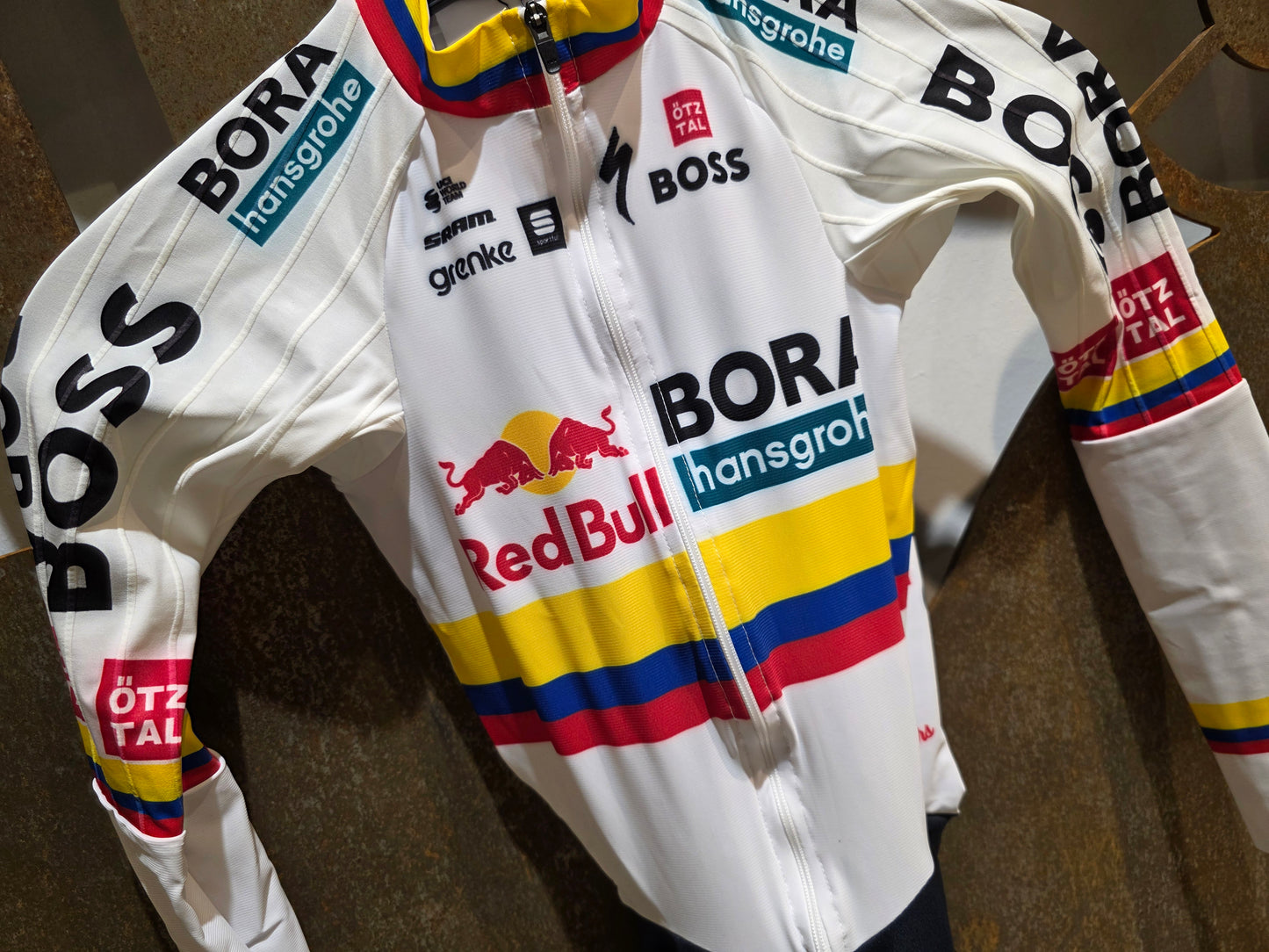 SPORTFUL RED BULL - BORA HANSGROHE HABANERO SPEED SUIT / KOLUMBIANISCHER MEISTER