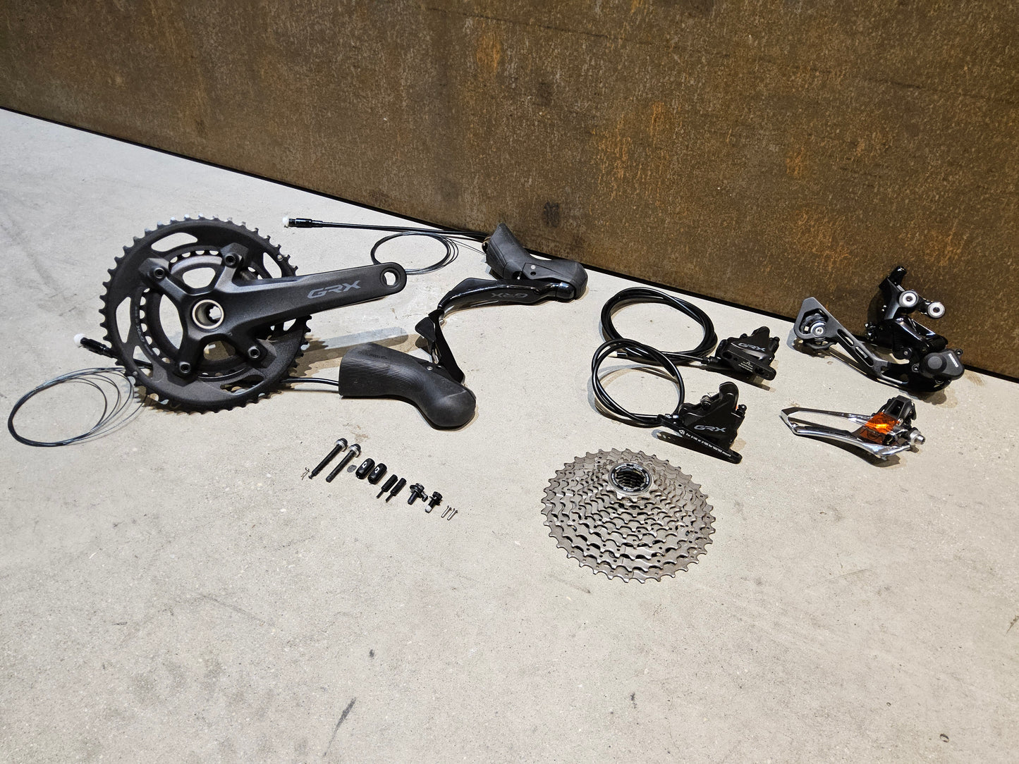 SHIMANO GRX RX400 SCHALTGRUPPE FD / RD / KURBEL / KASSETTE / SHIFTER 2 X 10 FACH