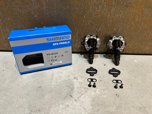 SHIMANO KLICKPEDALE PD-M520 SCHWARZ