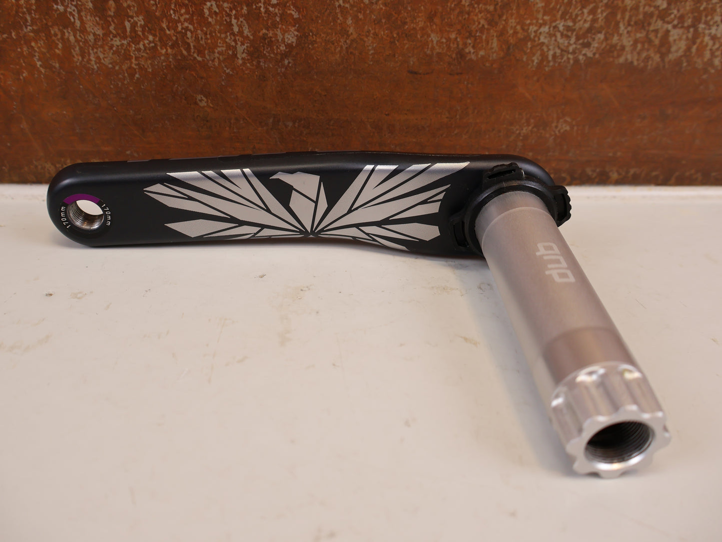 SRAM X01 EAGLE DUB CARBON KURBELARM LINKS 170 MM LUNAR