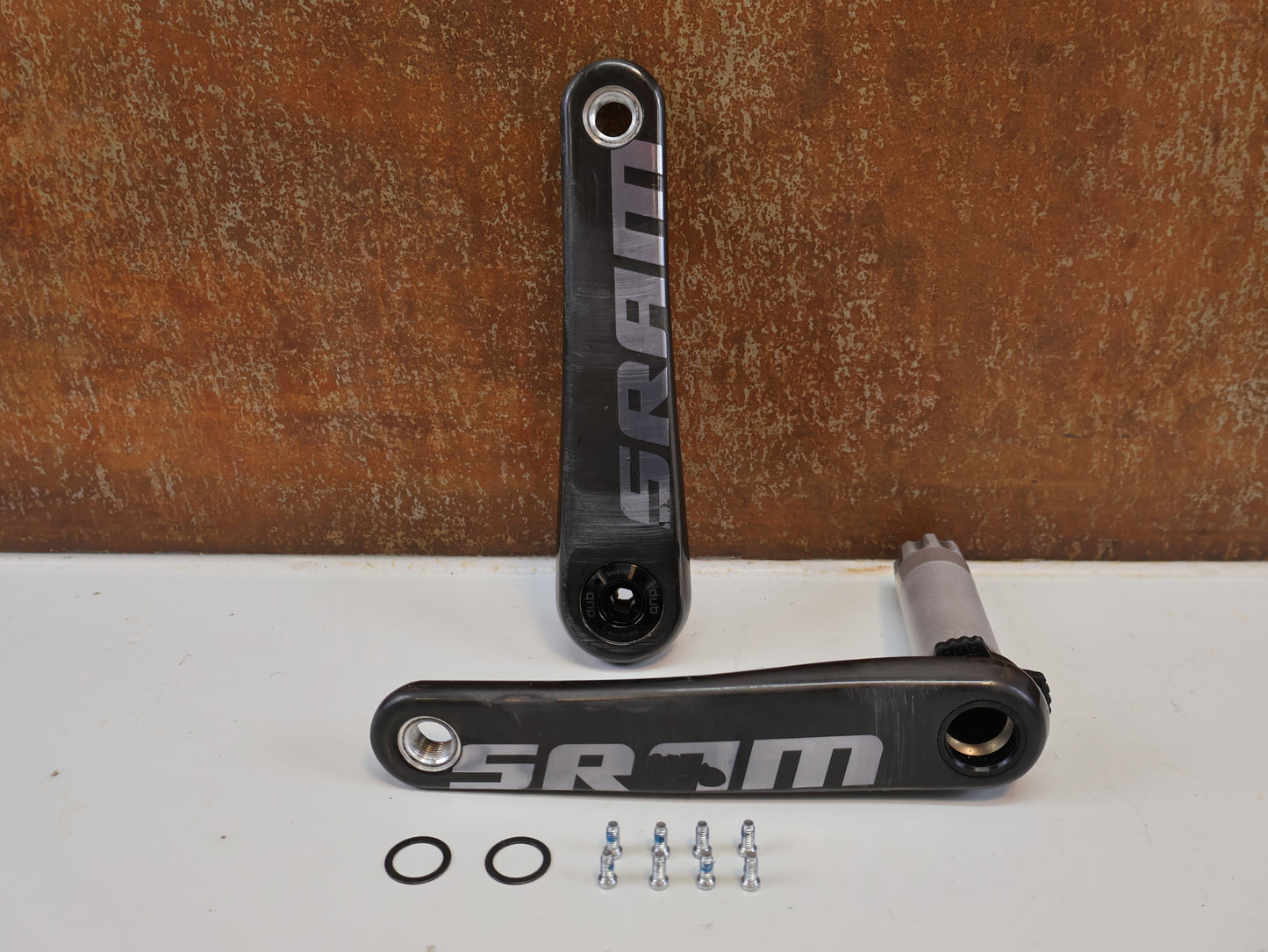 SRAM RED AXS D1 CARBON KURBELARME / TEAM EDITION RACE / 170 MM / DUB / 8-BOLT