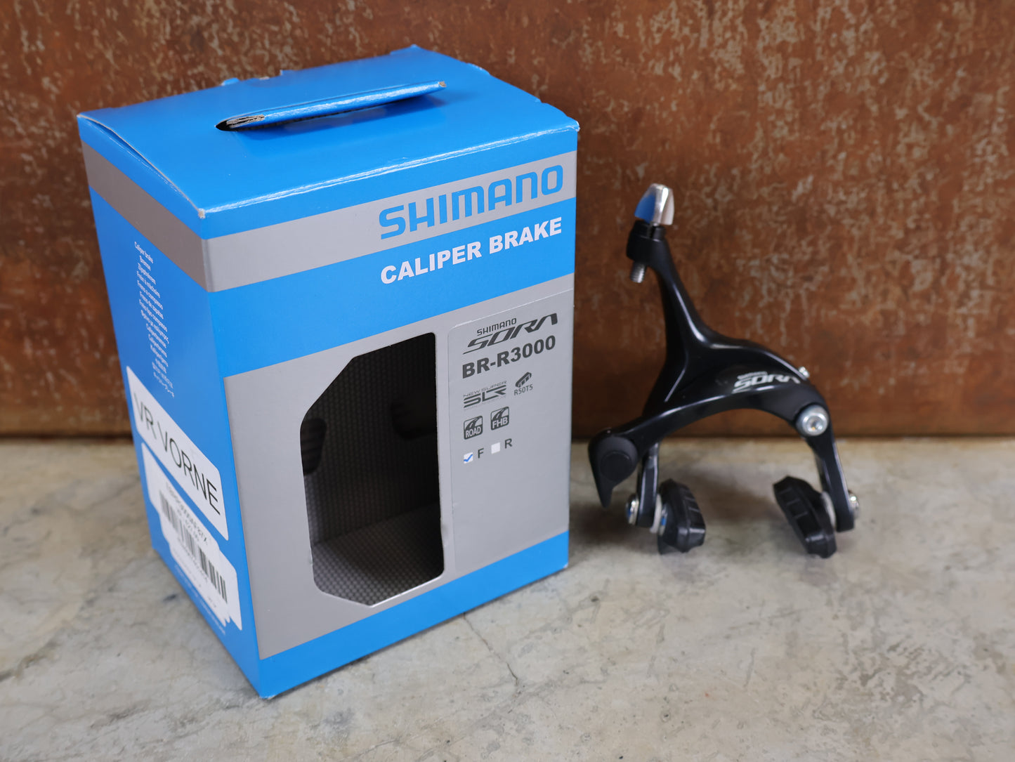 SHIMANO SORA BR-R3000 DUAL-PIVOT SEITENZUGBREMSE – ROAD – FELGENBREMSE – SCHWARZ – VR ODER HR