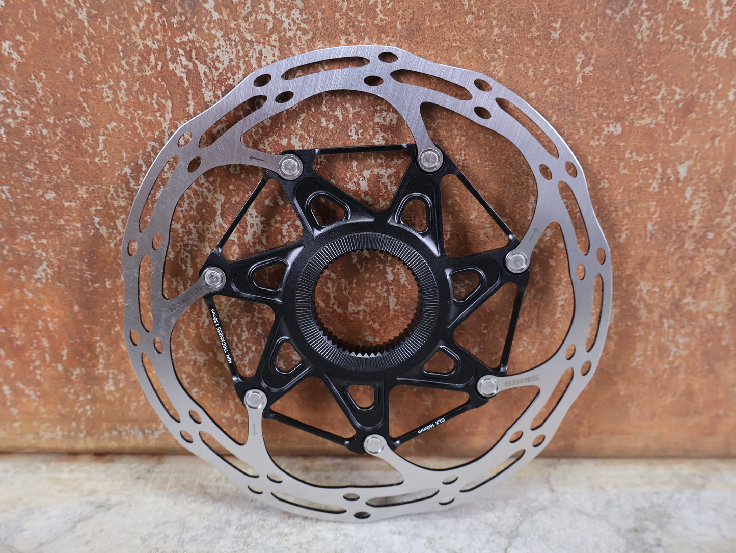 SRAM CENTERLINE X BREMSSCHEIBE – CENTER LOCK / ROUNDED EDGES / 180 / 160MM