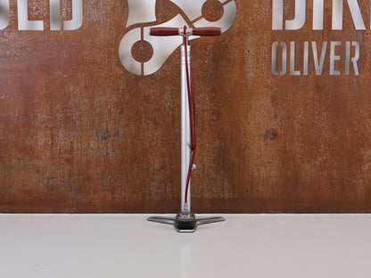 SILCA SuperPista Ultimate Standpumpe 11 bar Edelstahl / Holz
