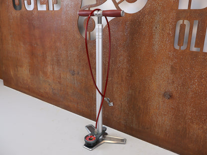 SILCA SuperPista Ultimate Standpumpe 11 bar Edelstahl / Holz