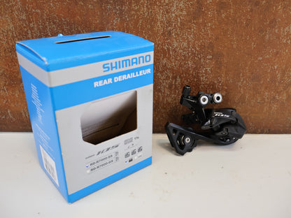 SHIMANO 105 SCHALTWERK RD-R7000-SS / 2X11-FACH / KURZ BIS 30Z / SCHWARZ