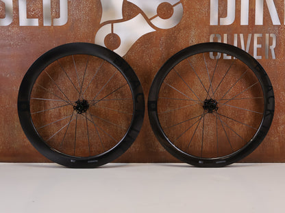 Black Inc 48 58 Carbon Aero Laufradsatz Shimano HG Ceramic