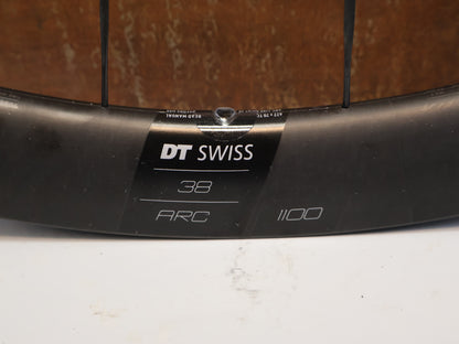 DT SWISS ARC 1100 DICUT DB 38 / CARBON LAUFRADSATZ / DISC / SHIMANO HG
