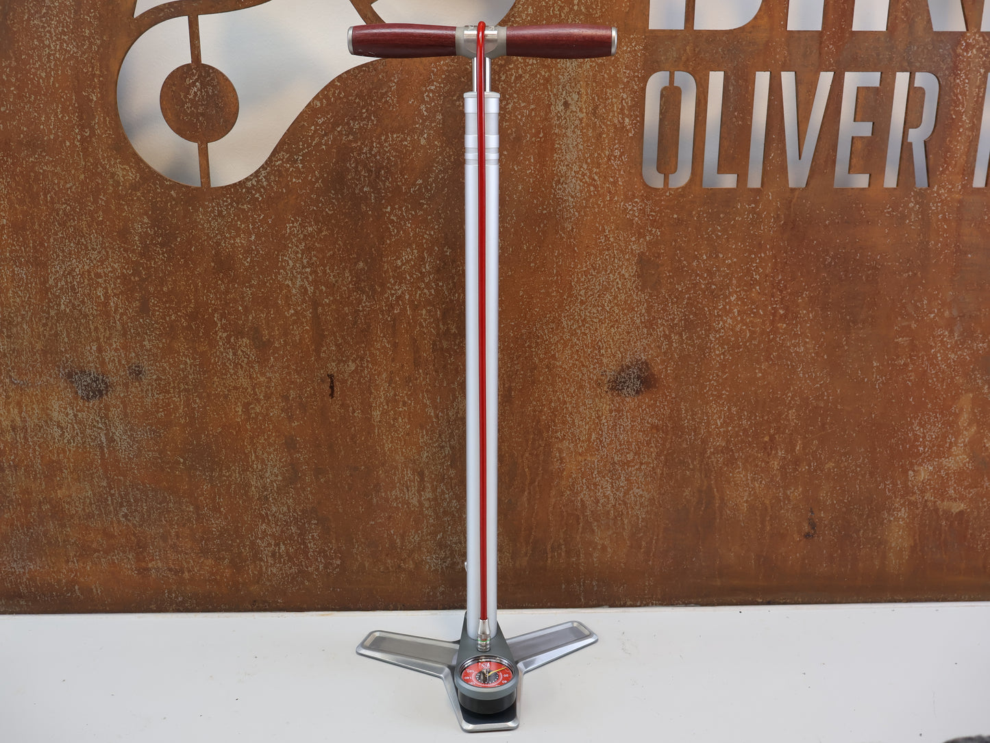 SILCA SUPERPISTA ULTIMATE HIRO / FAHRRADPUMPE / STANDPUMPE / SILBER / 11 BAR