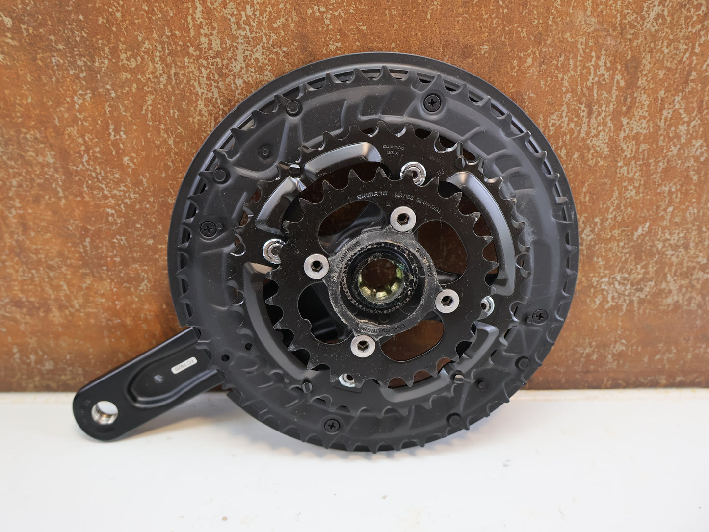 SHIMANO ALIVIO KURBEL FC-T4010 / 3X9-FACH / OCTALINK / 48-36-26Z / 170 MM