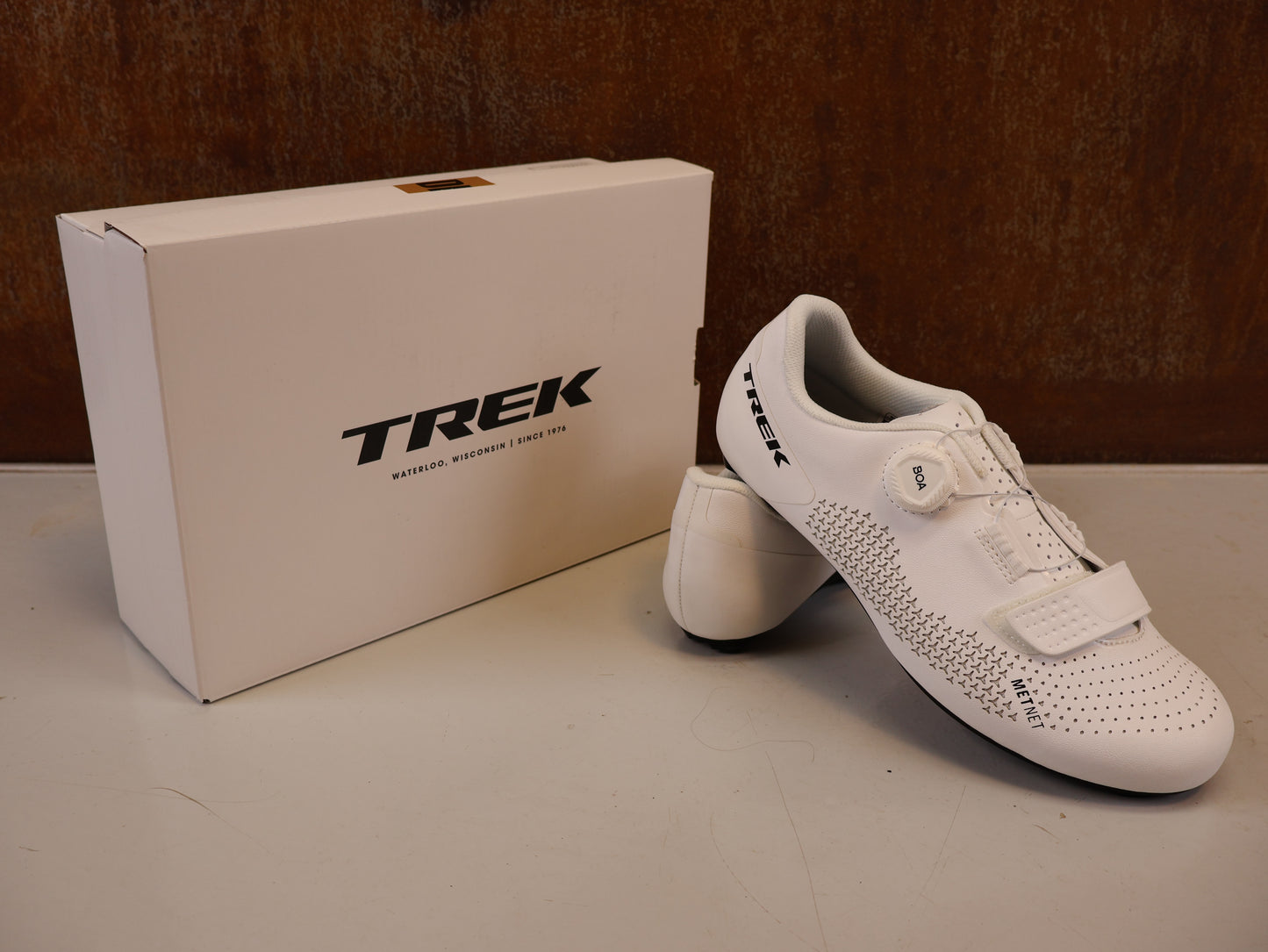 TREK CIRCUIT RENNRADSCHUHE CRYSTAL WHITE BOA METNET