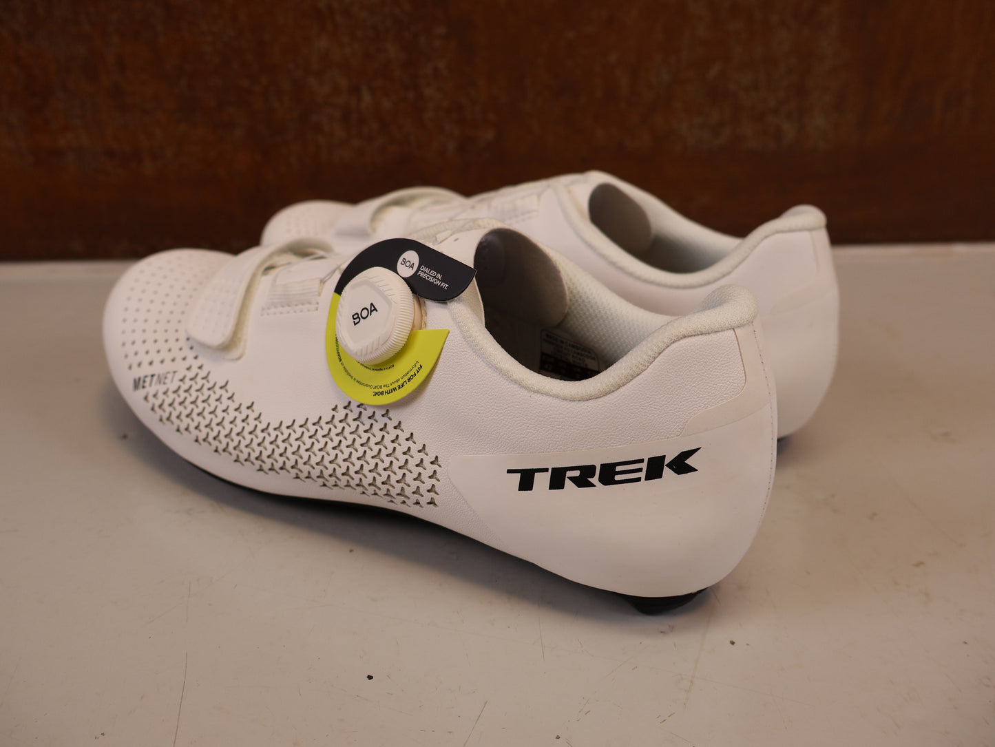 TREK CIRCUIT RENNRADSCHUHE CRYSTAL WHITE BOA METNET