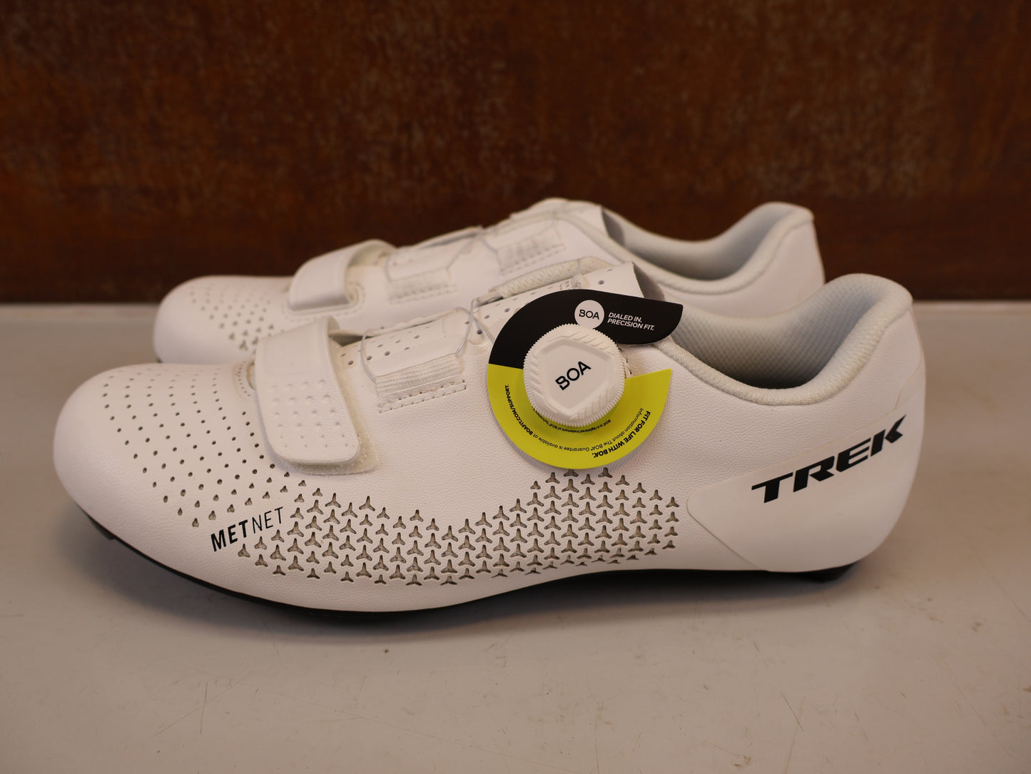 TREK CIRCUIT RENNRADSCHUHE CRYSTAL WHITE BOA METNET
