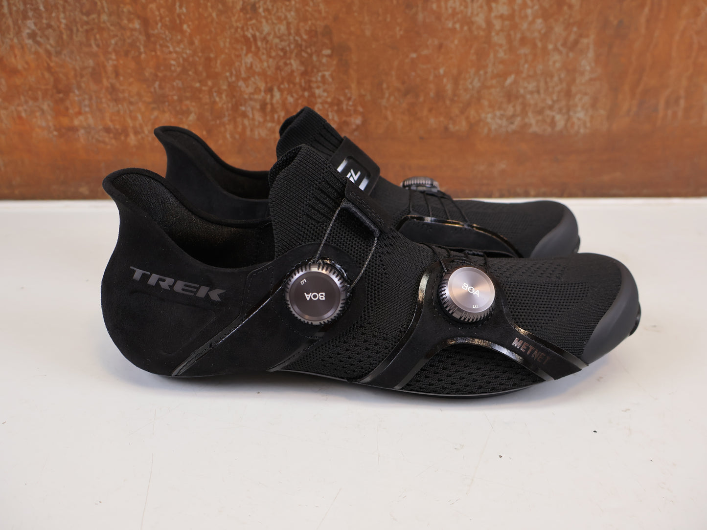 TREK RSL KNIT RENNRADSCHUHE BLACK GREY BOA OCLV