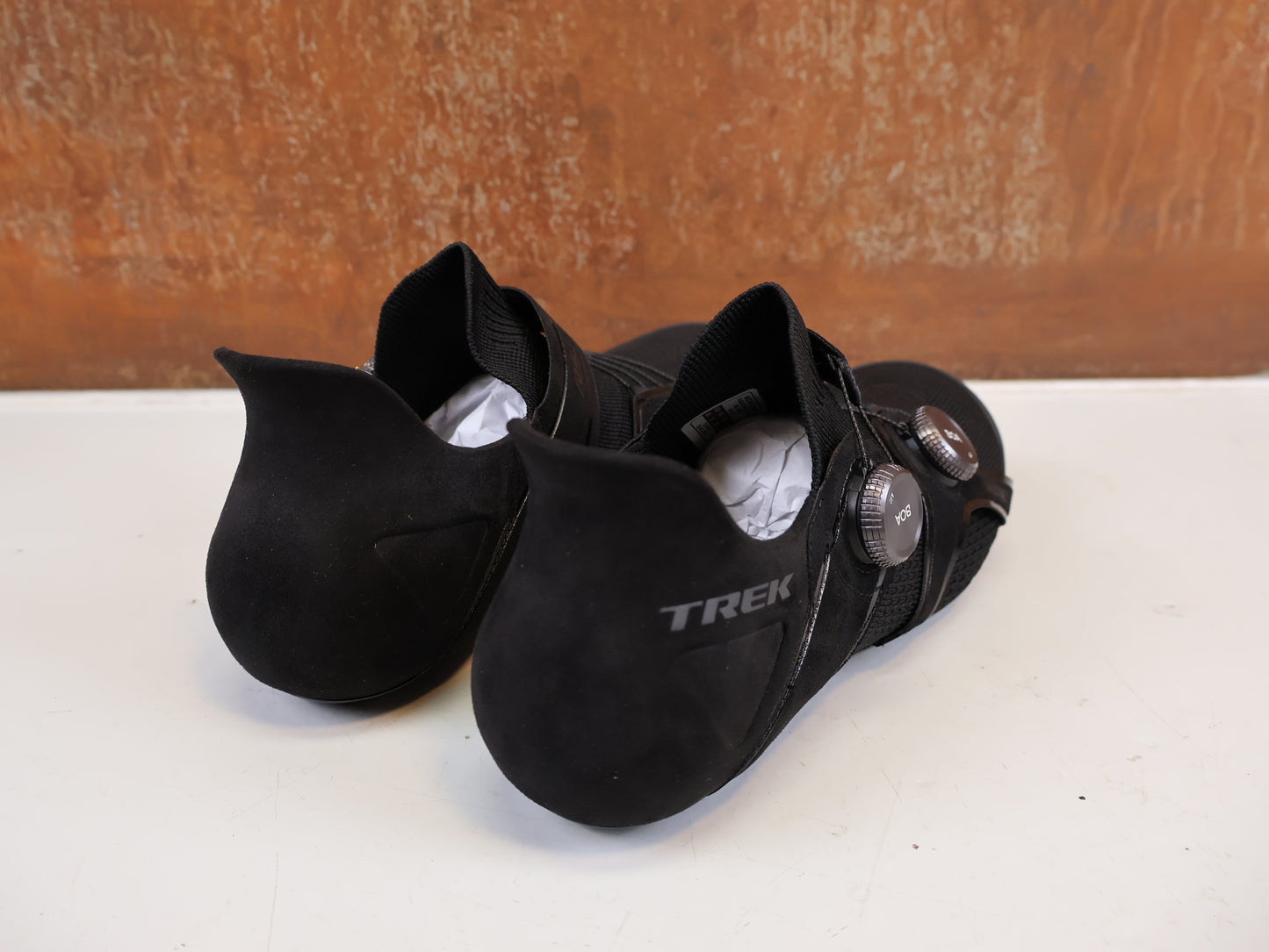 TREK RSL KNIT RENNRADSCHUHE BLACK GREY BOA OCLV