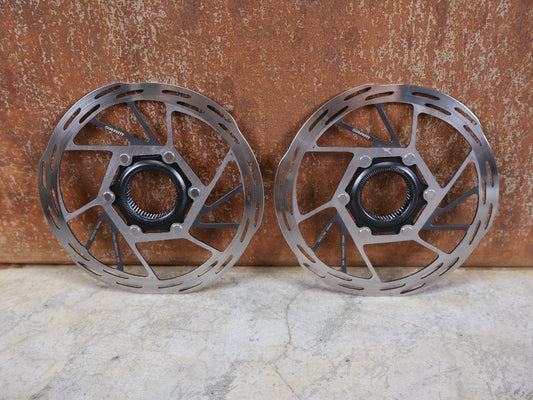 2x BREMSSCHEIBE SRAM PACELINE ROUNDED CENTERLOCK / 160MM SET