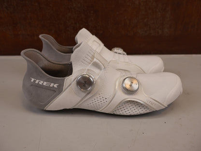 TREK RSL KNIT RENNRADSCHUHE WHITE SILVER BOA OCLV