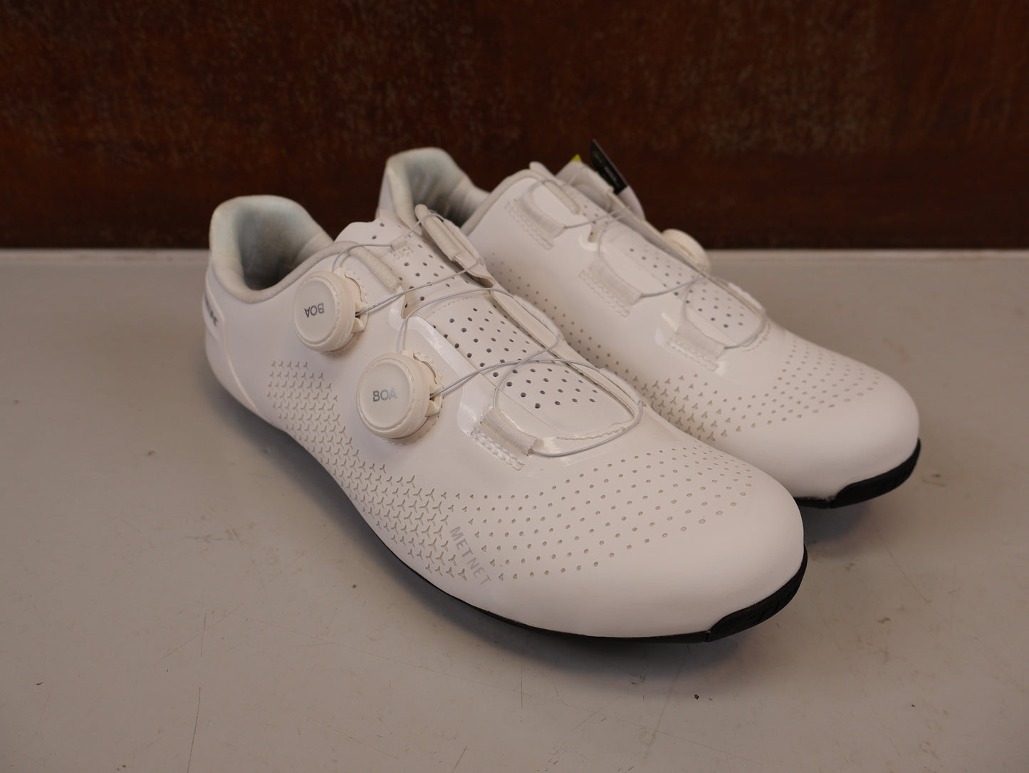 TREK VELOCIS RENNRADSCHUHE WHITE CARBON BOA METNET