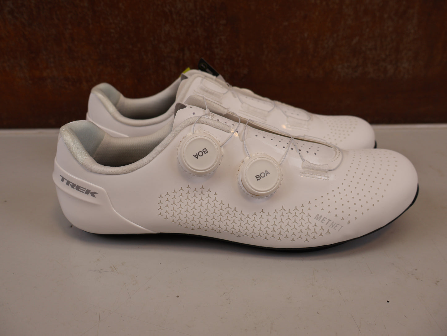 TREK VELOCIS RENNRADSCHUHE WHITE CARBON BOA METNET
