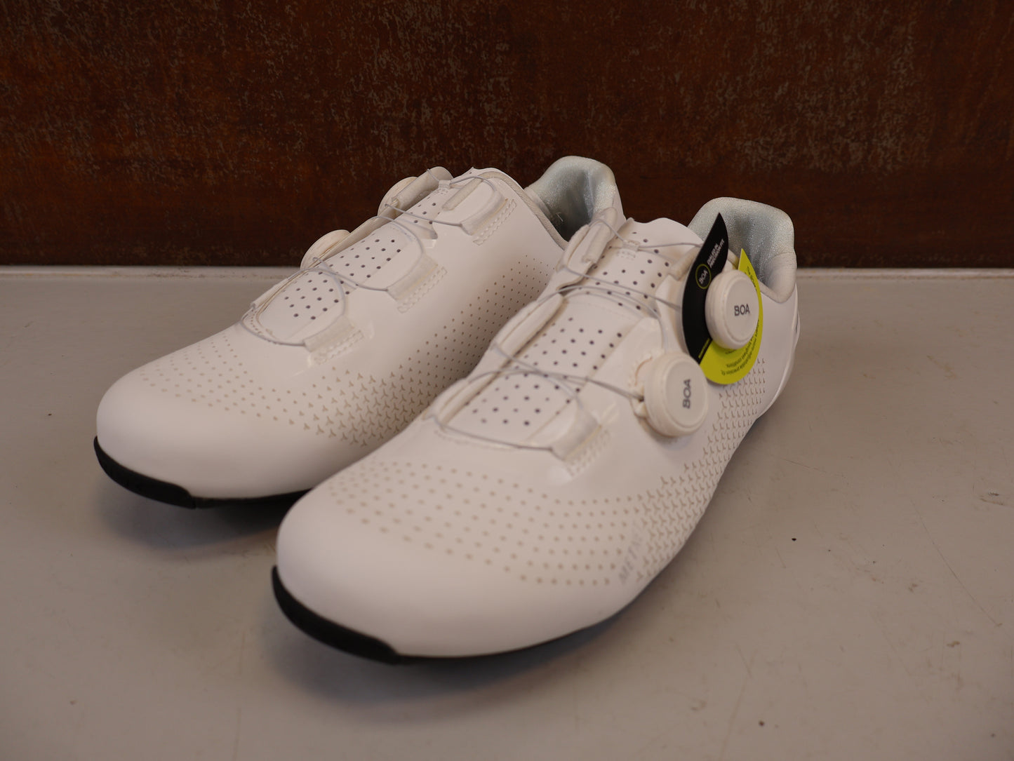 TREK VELOCIS RENNRADSCHUHE WHITE CARBON BOA METNET