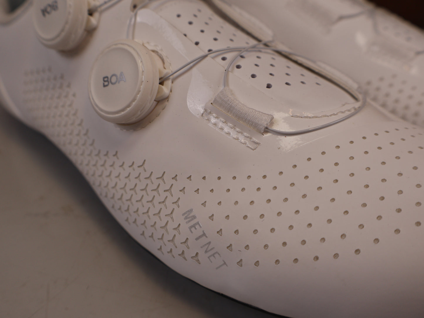TREK VELOCIS RENNRADSCHUHE WHITE CARBON BOA METNET