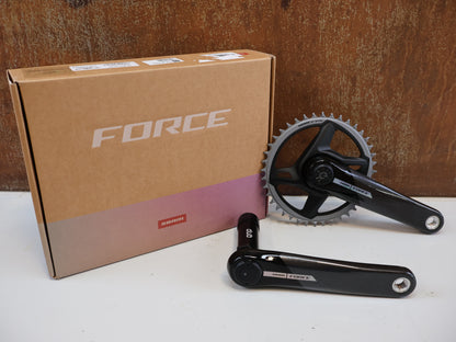 SRAM FORCE 1 AXS POWER METER / DUB 8-BOLT / 172.5 MM / 40T / CARBON