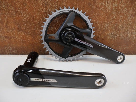 SRAM FORCE 1 AXS POWER METER / DUB 8-BOLT / 172.5 MM / 40T / CARBON