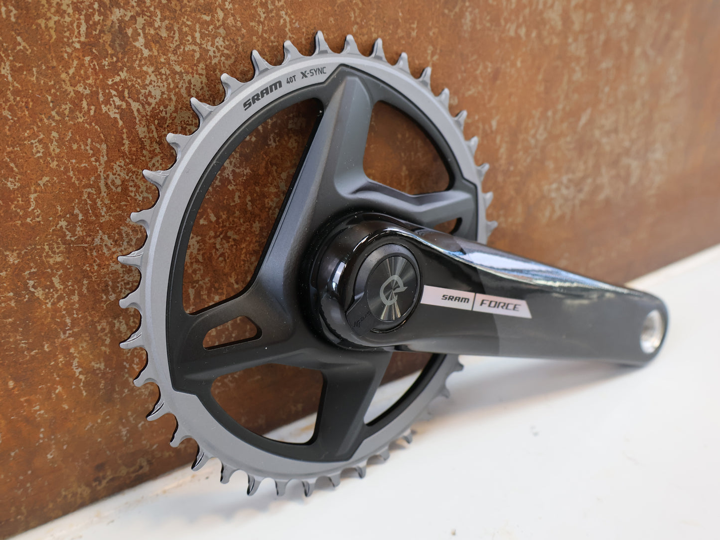 SRAM FORCE 1 AXS POWER METER / DUB 8-BOLT / 172.5 MM / 40T / CARBON