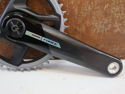 SRAM FORCE 1 AXS POWER METER / DUB 8-BOLT / 172.5 MM / 40T / CARBON