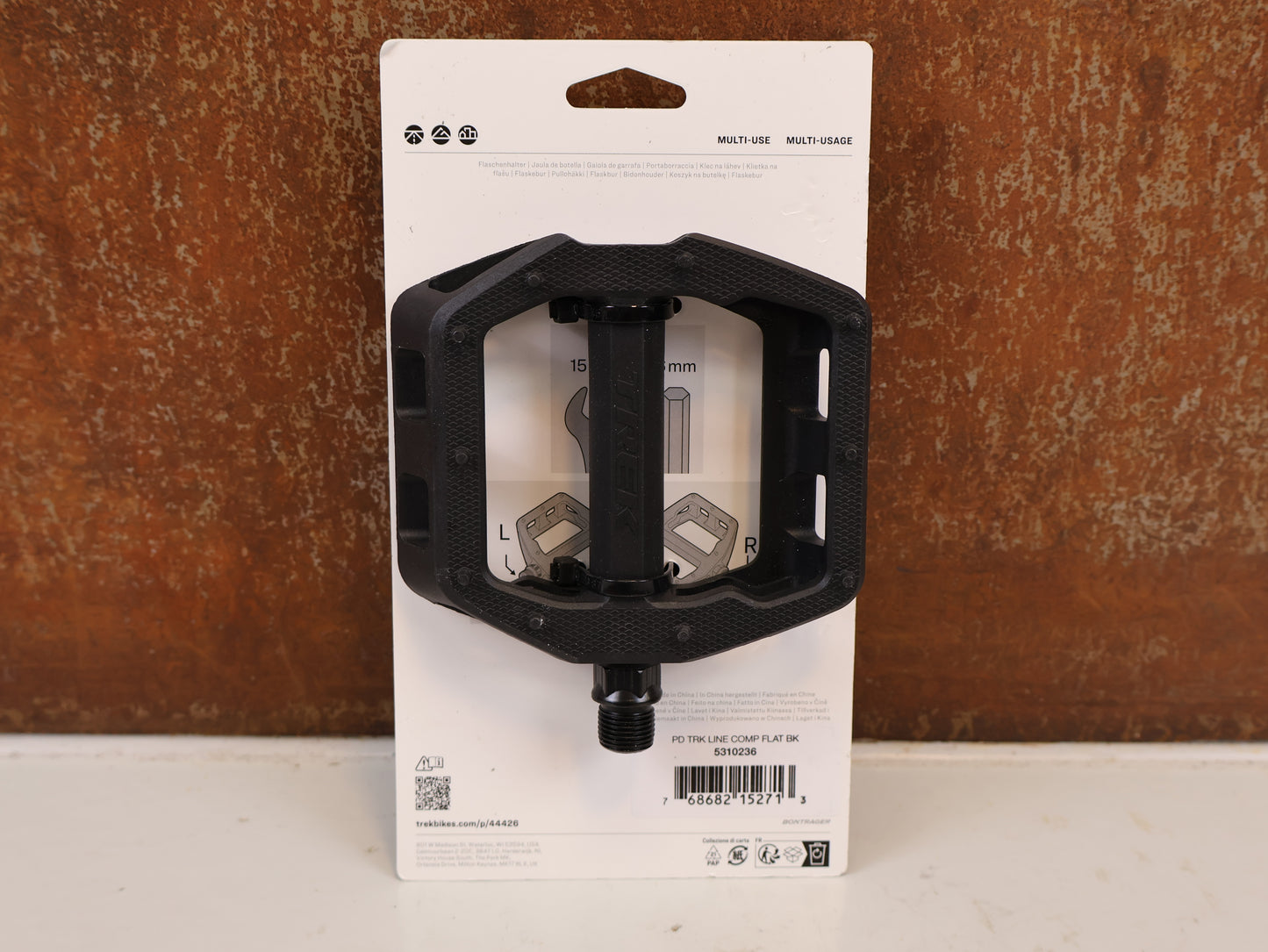 TREK LINE COMP PLATTFORMPEDALE NYLON SCHWARZ / 5310236