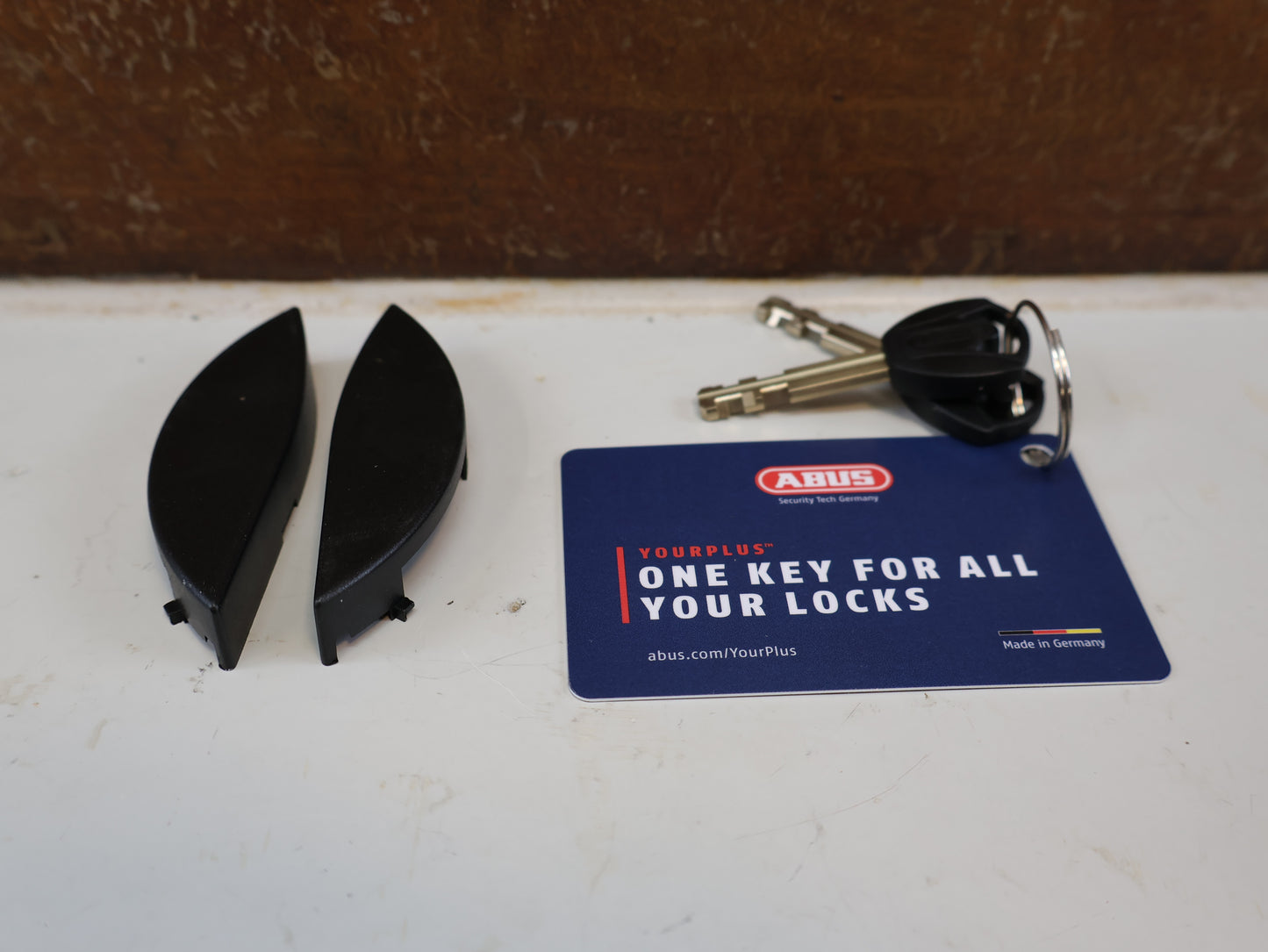 ABUS PRO SHIELD PLUS 5950 RAHMENSCHLOSS SET / MIT KETTE & TASCHE / LEVEL 9