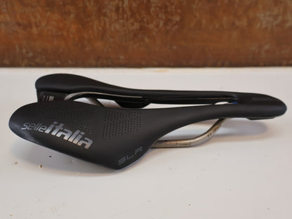 SELLE ITALIA SLR BOOST TI SUPERFLOW / RENNRAD SATTEL / S3 130 MM / TITAN