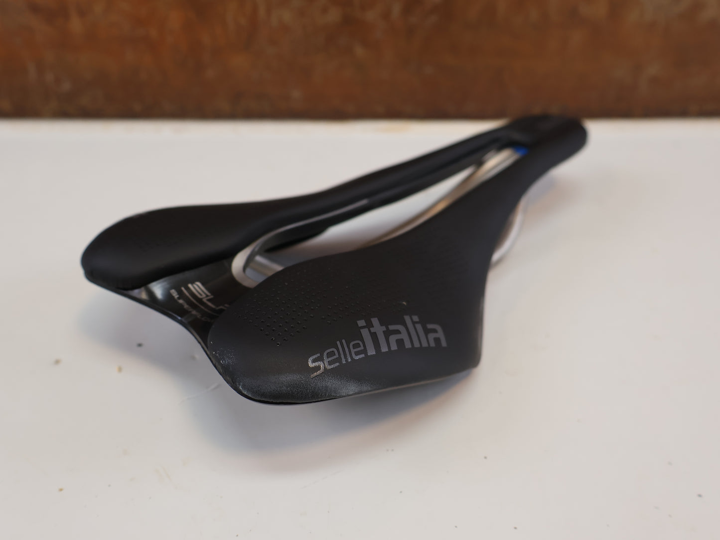 SELLE ITALIA SLR BOOST TI SUPERFLOW / RENNRAD SATTEL / S3 130 MM / TITAN